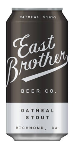 East Brother Oatmeal Stout by East Brother Beer Co.