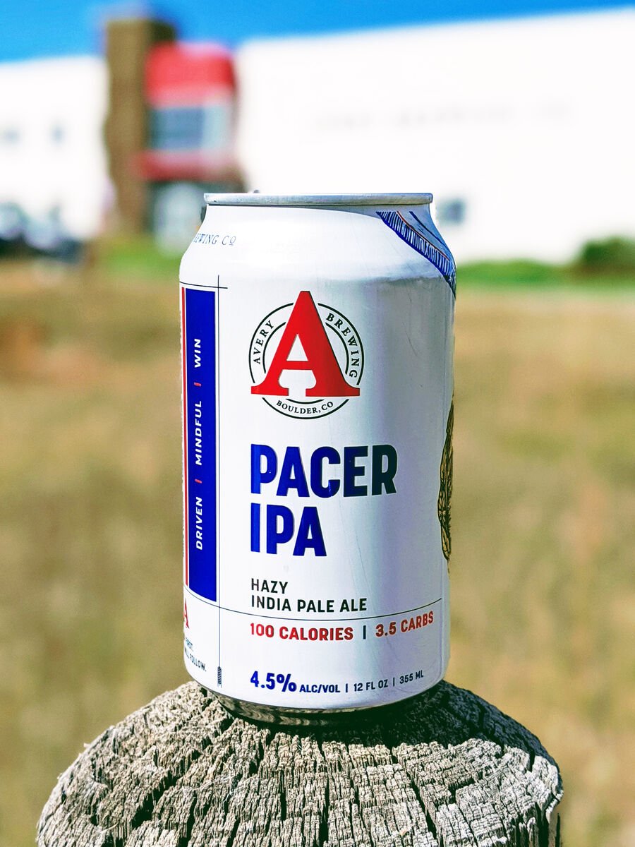 pacer ipa avery brewing co. low-calorie beer