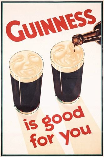 Guinness advertisement historic