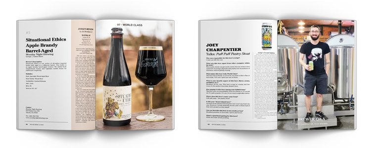 The Beer Connoisseur magazine Best Beer & Breweries Annual Print Magazine