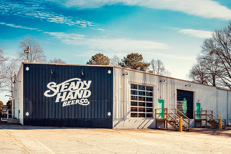 Steady Hand beer co. exterior