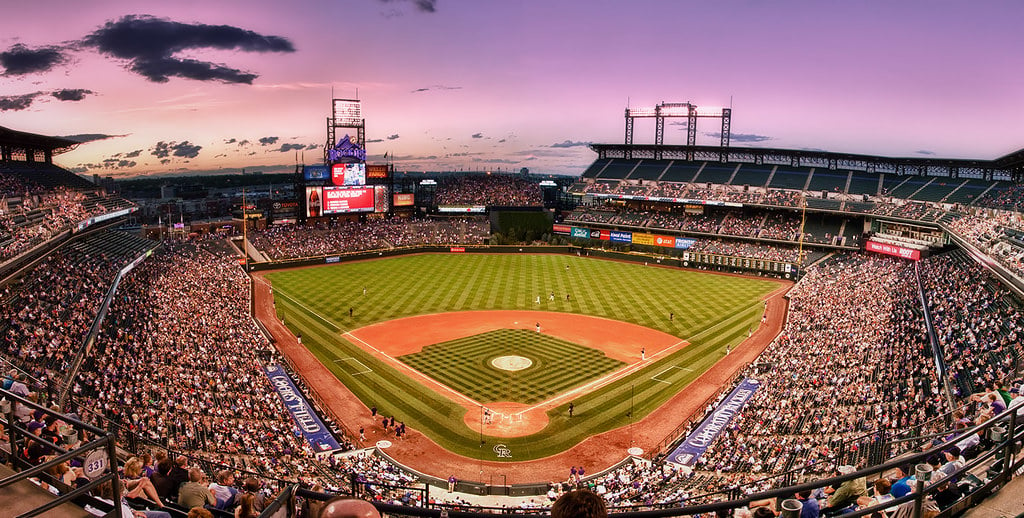 Coors Field for the Colorado Rockies